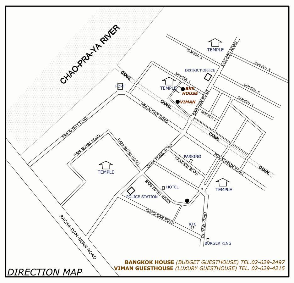 Bangkok House Hostel Phra Nakon Ngoại thất bức ảnh